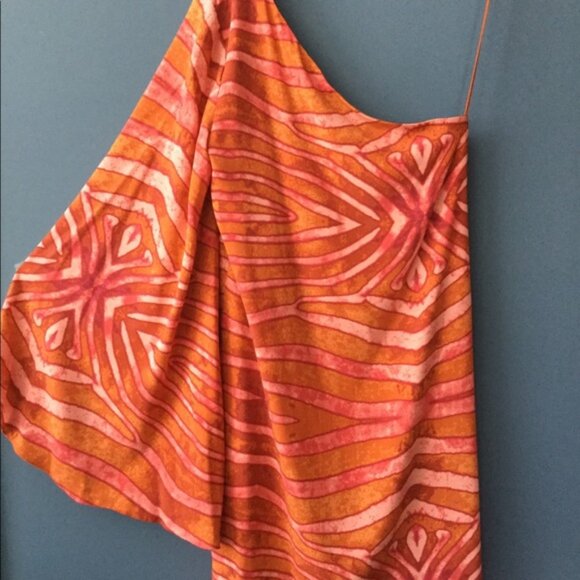 Nicole Miller one shoulder dress - Picture 3 of 5